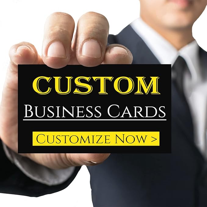 61BZjdj5G7L._AC_SX679_ CUSTOM BUSINESS CARD PRINTING(Bundle of 10 Products) - Image 1