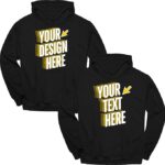 CUSTOM HOODIE PRINTING (Bundle of 10 Hoodies)